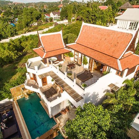Thai Heritage Villa Melitta Bangrak Bohput, Beach, Pool, Seaviews, 6-Suite, Full Villa, Luxury, Aaa Location Koh Samui Eksteriør bilde