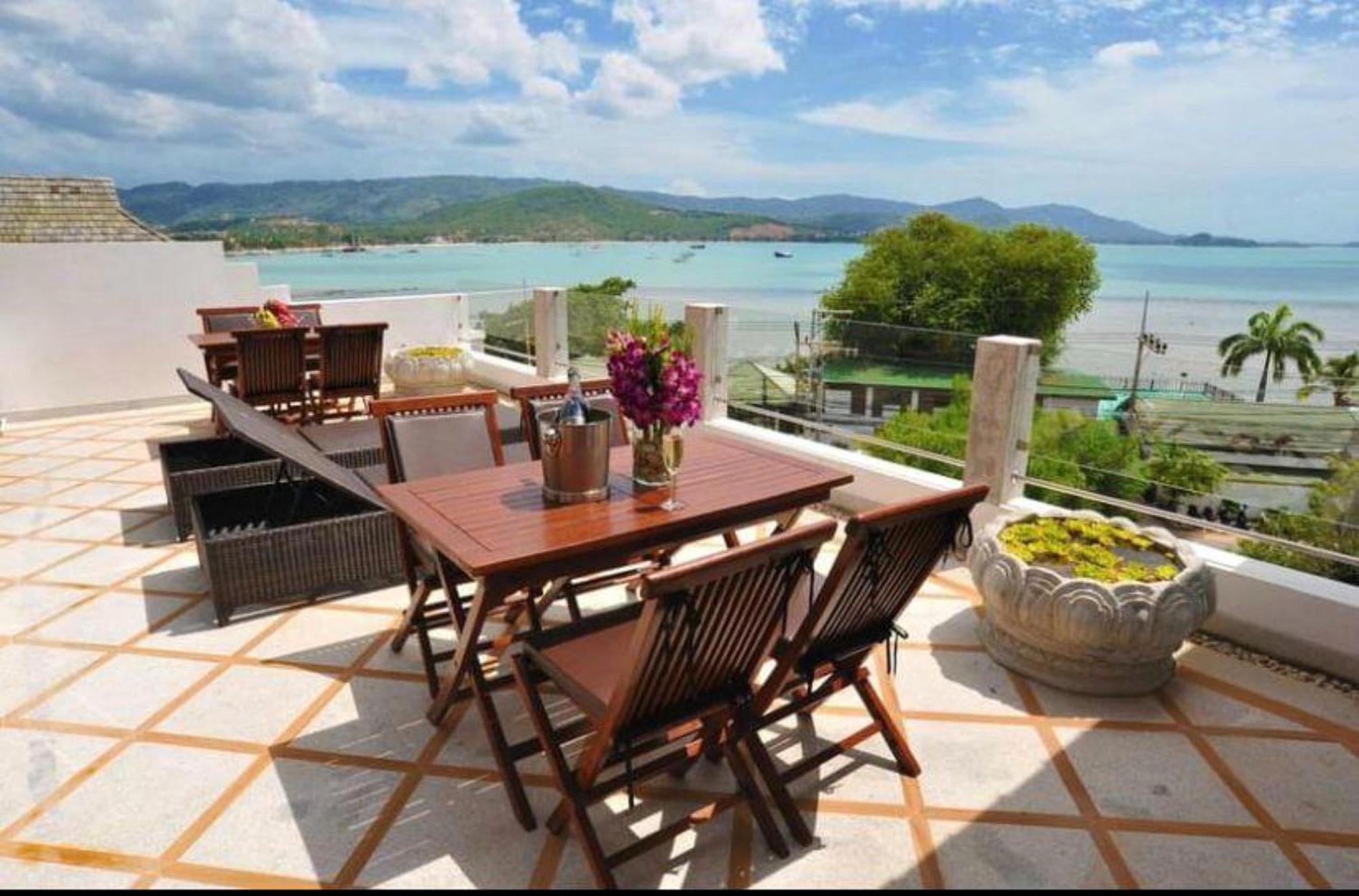 Thai Heritage Villa Melitta Bangrak Bohput, Beach, Pool, Seaviews, 6-Suite, Full Villa, Luxury, Aaa Location Koh Samui Eksteriør bilde