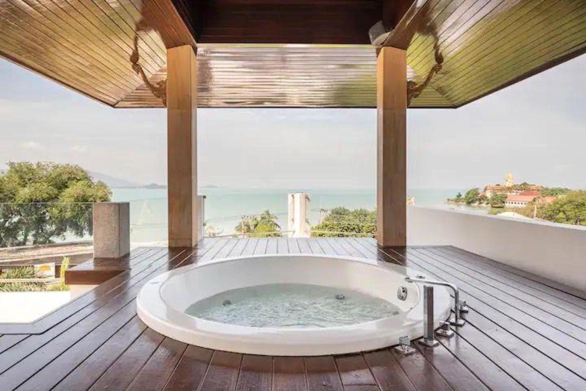 Thai Heritage Villa Melitta Bangrak Bohput, Beach, Pool, Seaviews, 6-Suite, Full Villa, Luxury, Aaa Location Koh Samui Eksteriør bilde