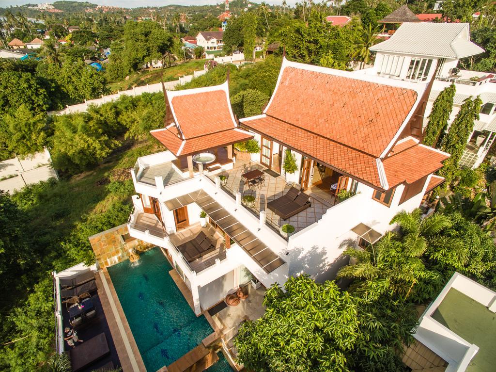Thai Heritage Villa Melitta Bangrak Bohput, Beach, Pool, Seaviews, 6-Suite, Full Villa, Luxury, Aaa Location Koh Samui Eksteriør bilde